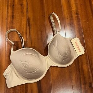 ThirdLove Underwire Bra Nude Adjustable Strap Intimates New Sz 36B 1/2 36 1/2 B